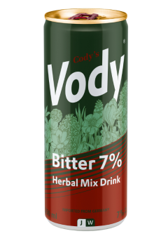 picture of the can of cody's vody bitter 7%