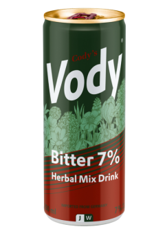 photo de la canette de cody's vody bitter 7%